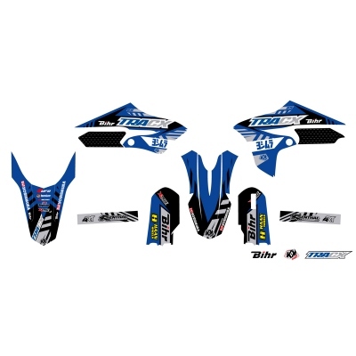 KUTVEK Tracx Graphic Kit Blue Yamaha YZ65 5YA1758741L