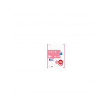 Oxford Recambio 100H + 20H Gratis 4 Taladros A4 90Gr 5X5 1 Banda Rosa Chicle