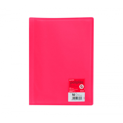 CARP. 50F POLIPLAS GRAFOPLAS A4 PP FUCSIA 01351254