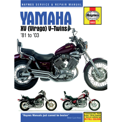 Manual de reparación motocicleta HAYNES 802