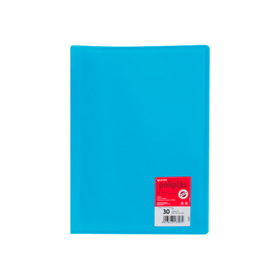 CARP. 30F POLIPLAS GRAFOPLAS A4 PP AZUL 01331230