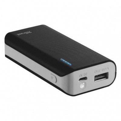 Powerbank 4400mAh Trust Urban Primo/ Negra