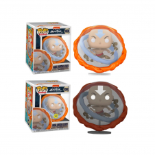 Funko pop animacion avatar the last airbender la leyenda de aang todos los elementos glow in the dark brillo en la oscuridad edici 889698569699