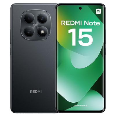 Telefono movil smartphone xiaomi redmi note 15 - 6gb - 128gb - 6.77 pulgadas - negro