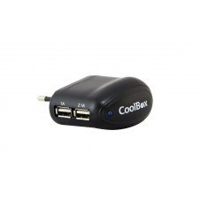 CARGADOR USB PARED COOLBOX USB UX2
