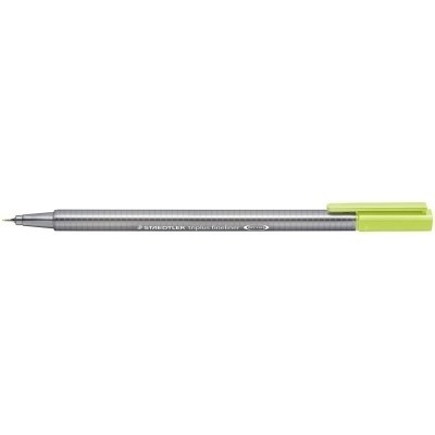 Staedtler Triplus Fineliner 334 Rotulador de Punta Fina - Trazo de 0.3mm - Tinta Base de Agua - Color Verde Lima