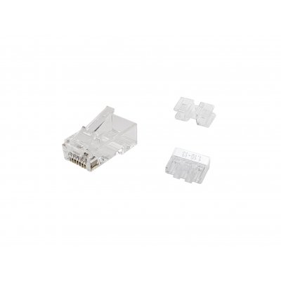 Kit 100 uds conectores rj45 equip categoria 6a utp