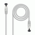 Nanocable Cable red Cat. 8.1 2GHZ SSTP Blanco 2m