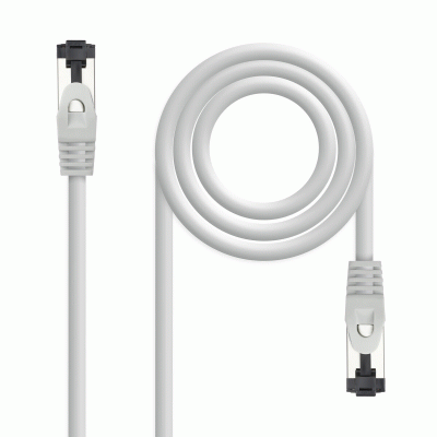 Nanocable Cable red Cat. 8.1 2GHZ SSTP Blanco 2m