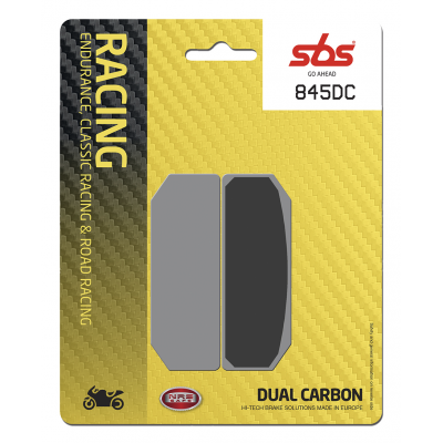DC Racing Dual Carbon Brake Pads SBS 845DC