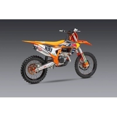 Linea completa escape YOSHIMURA RS-12 Signature Series - KTM 450SX-F FE / Husqvarna FC450 RE 264630S320