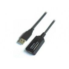 Cable Aisens Usb-a/m A Usb-a/h 10m Negro