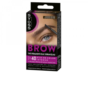 BROW TINT permanente cejas #Castaño Oscuro 1 u
