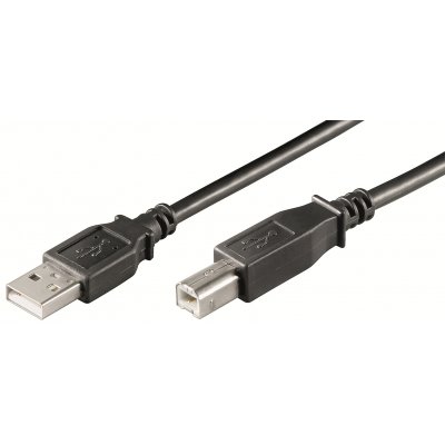 EC1005 cable USB USB 2.0 3 m USB A USB B Negro