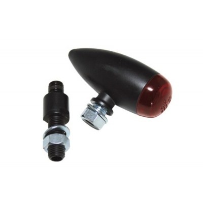 HIGHSIDER LED tail light Micro-Bullet, black, red 255-117
