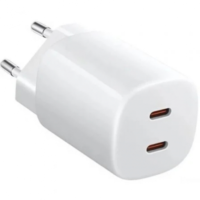 Cargador de Pared Xiaomi 45W Nano Turbo Charging Power Adapter/ 2xUSB Tipo-C/ 45W