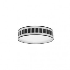 Plafon 72w Ivanna Blanco-madera Negra 5616lm 3000k,4000k,6500k 14x50x50 Cm