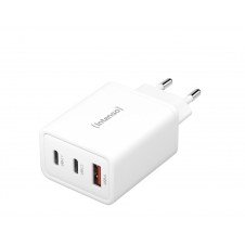 Intenso POWER ADAPTER 1XUSB-A/2XUSB-C/7806512 Universal Blanco Corriente alterna Carga rápida Interior