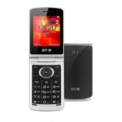 Teléfono Móvil SPC Opal para Personas Mayores/ Negro