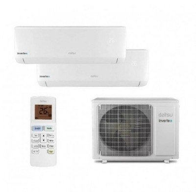 Aire Acondicionado Daitsu 2x1 Multi split Inverter WiFi ASD9K2I-DB A++ (R32)
