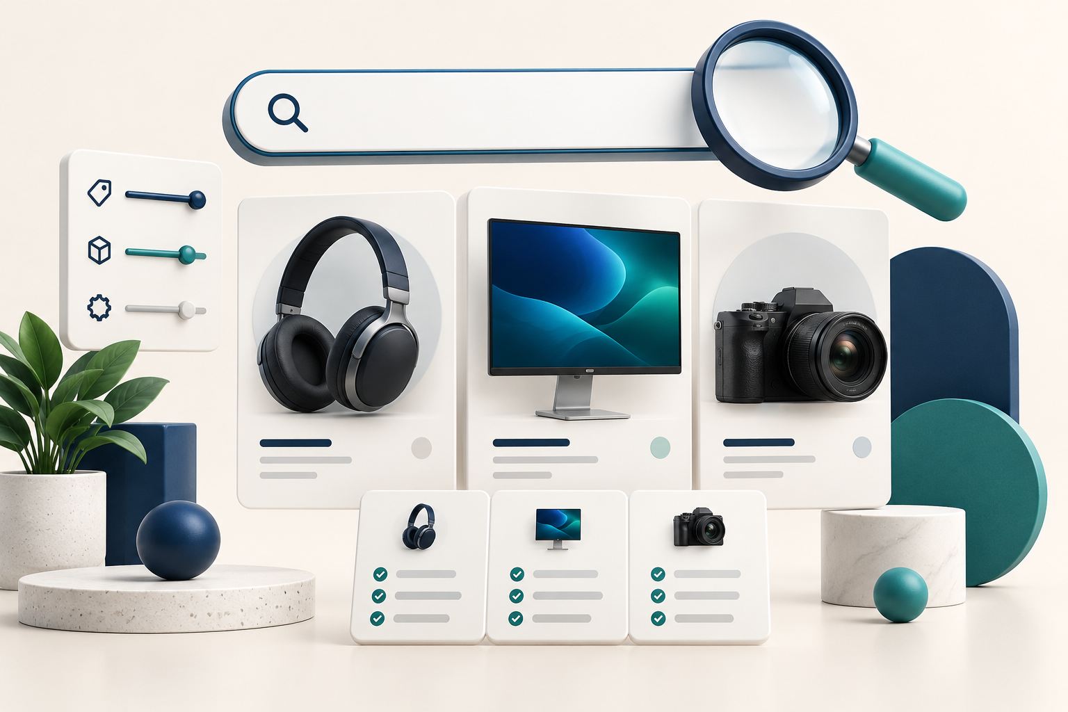 SearchFlow: búsqueda, filtros y comparación de productos en tu tienda online