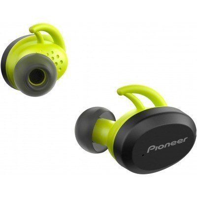 Pioneer SE-E9TW Auriculares Intrauditivos Deportivos Bluetooth 5.0 - Resistencia al Agua IPX7 - Autonomia hasta 5h - Manos Libres - Color Amarillo