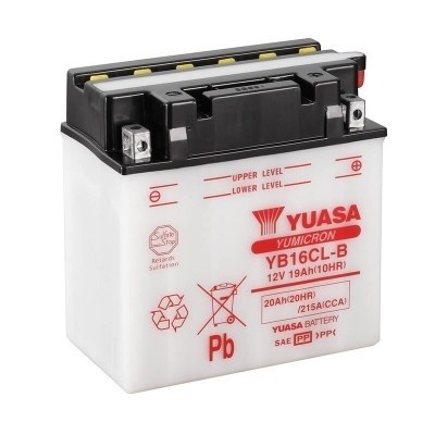 Batería Yuasa YB16CL-B Combipack (con electrolito) YB16CL-B (CP)