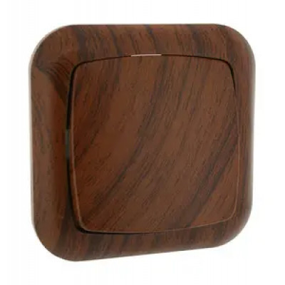 Interruptor de Cruzamiento Empotrar MADERA