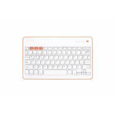 TECLADO SILVERHT BLUETOOTH BLANCO NARANJA 111936740199