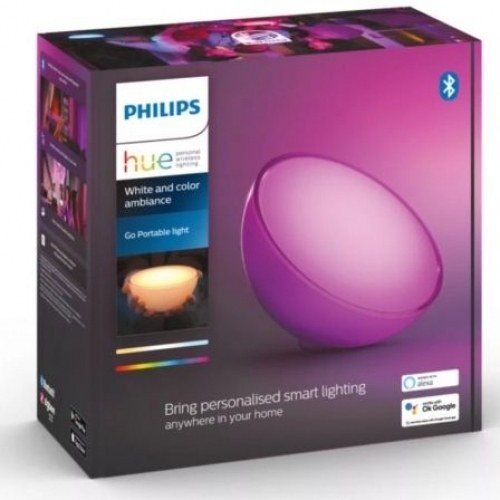 Lámpara Inteligente Portátil Philips Hue Go Portable Light/ 43W/ Precisa Philips Hue Bridge