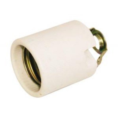 Portalamparas E27 Ceramico Soporte M10 4A/250Vac