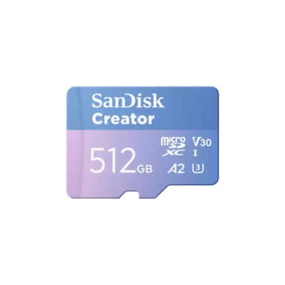 TARJETA SANDISK CREATOR MICROSD 512GB