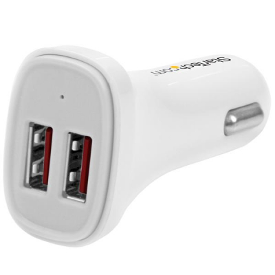 USB2PCARWHS cargador de dispositivo móvil Universal Blanco Encendedor de cigarrillos Auto
