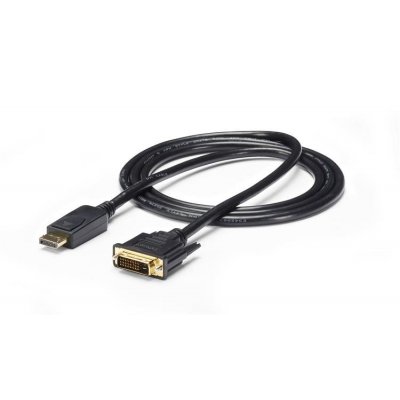 Cable 1,8m Adaptador de Vídeo DisplayPort a DVI - Conversor DP - Hasta 1920x1200 - Pasivo