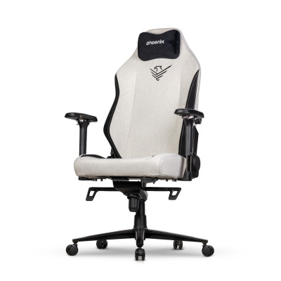 Silla gaming phoenix monarch remaster tela gris y negro talla xl