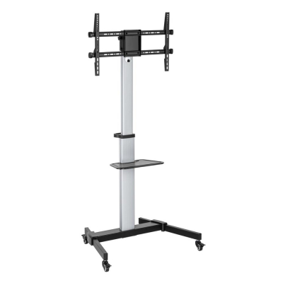Soporte suelo con ruedas ewent vesa hasta 86 pulgadas 600x400mm max 50kg