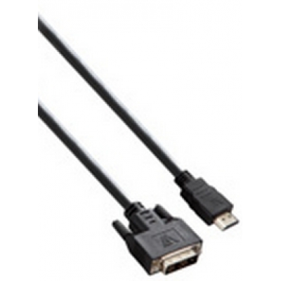 Cable HDMI DVI (m/m) HDMI/DVI-D Dual Link negro 2 m
