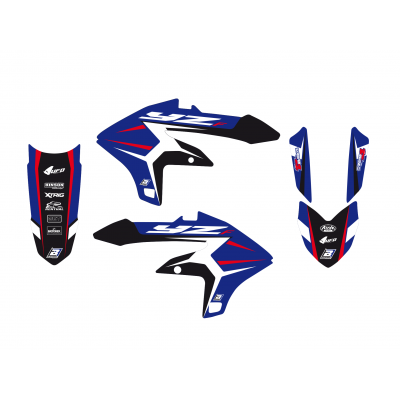 Dream 4 Graphics Kit with Seat Cover BLACKBIRD RACING 8252N