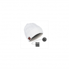 Gorro de invierno con auriculares incorporados phoenix bluetooth manos libres blanco PHBEANIEBTW