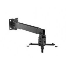 Soporte Equip Pared Proyector 20kg Negro