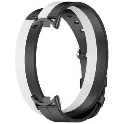 Xiaomi Double Wrap Strap Correa de Doble Vuelta para Pulsera de Actividad Mi Smart Band 8 - Color Blanco/Negro