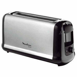 Tostador Moulinex LS260800, 1 ranura larga, 1000W, inox