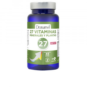 27 VITAMINAS + MINERALES Y PLANTAS ANTIOX comprimidos 90 u