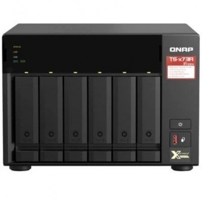 NAS QNAP TS-673A8G/ 6 Bahías 3.5- 2.5 2 M.2 2280/ 8GB DDR4/ Formato Torre