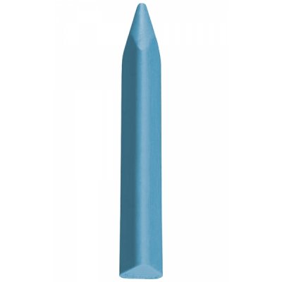 Jovi Triwax Estuche de 12 Ceras - Triangulares - No Manchan - Resistentes - Trazo Suave - Facil Agarre - Apto para Sacapuntas - Libre de Alergenos - Color Azul
