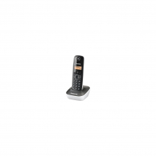 TELEFONO INALAMBRICO DECT PANASONIC IDENTIFICACION LLAMADAS AGENDA 50 ENTRADAS PANTALLA LCD NEGRO BLANCO KX-TG1611GW