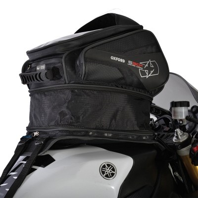 OXFORD S30R Strap-On Tank Bag Black 30L OL345