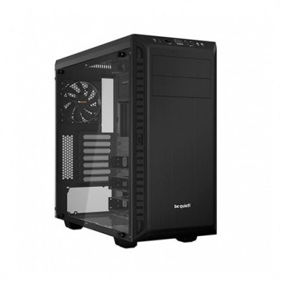 Torre atx be quiet! pure base 600 window black 2 ventiladores - insonorizada - cristal templado