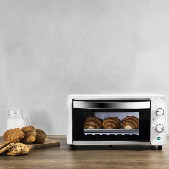Horno tostador de sobremesa Cecotec Bake&Toast 1090 White, 10 L, 1000 W, 230 °C - imagen 3