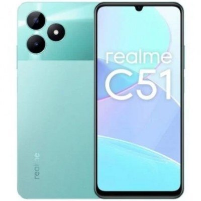 Smartphone Realme C51 6GB/ 256GB/ 6.74/ Verde Menta